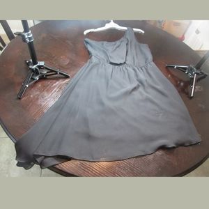 WOMEN LOVE REEIGN SINGLE SHOULD BAND BLACK dress L
